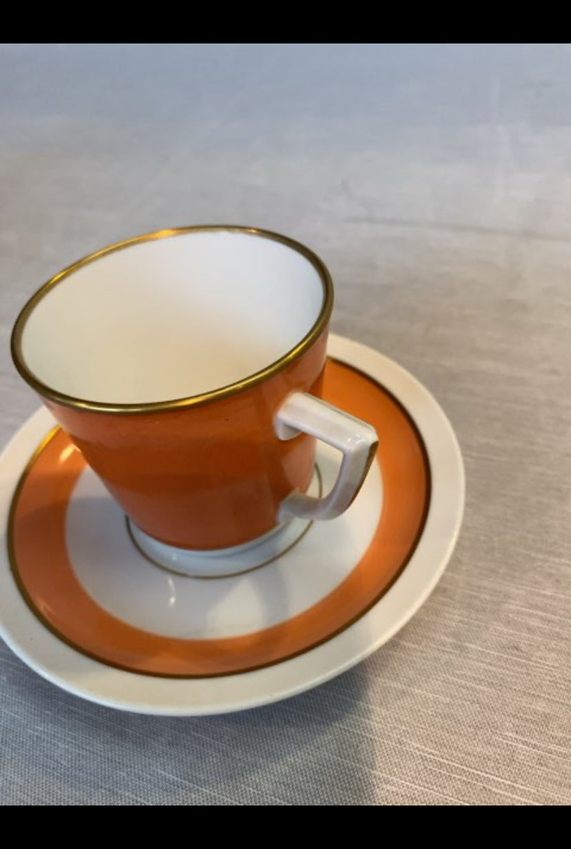 Royal Copenhagen orange